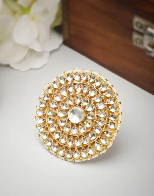 Gold plated Cocktail Ring