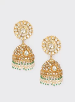 Flowery Jhumkis