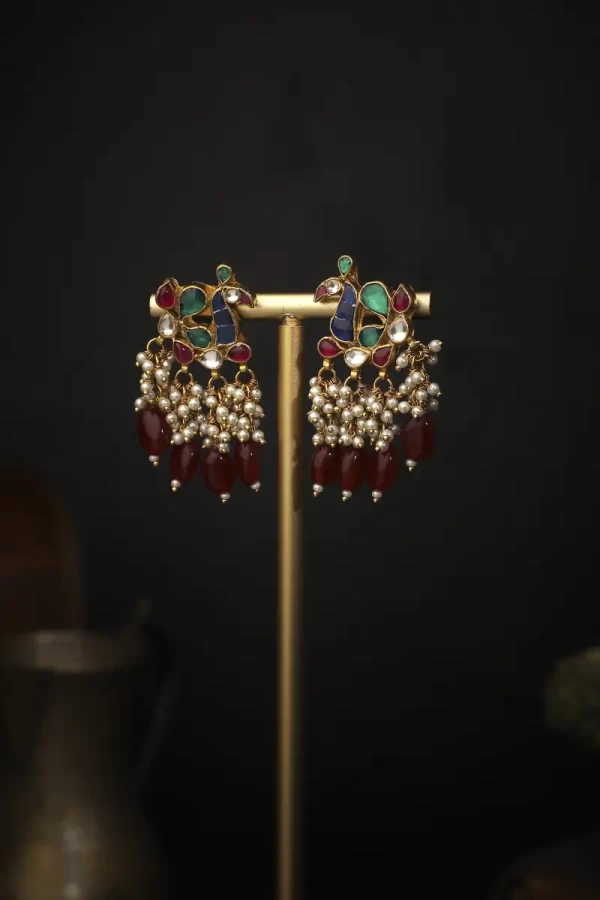 Peacock Earrings
