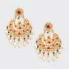 Crescent Floral Chandbalis