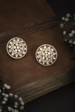 Sterling Silver Floral Studs