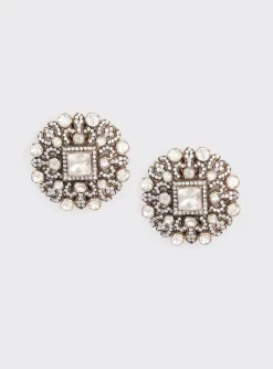 Sterling Silver Victorian studs