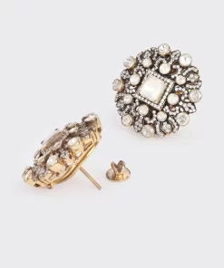 Sterling Silver Victorian studs