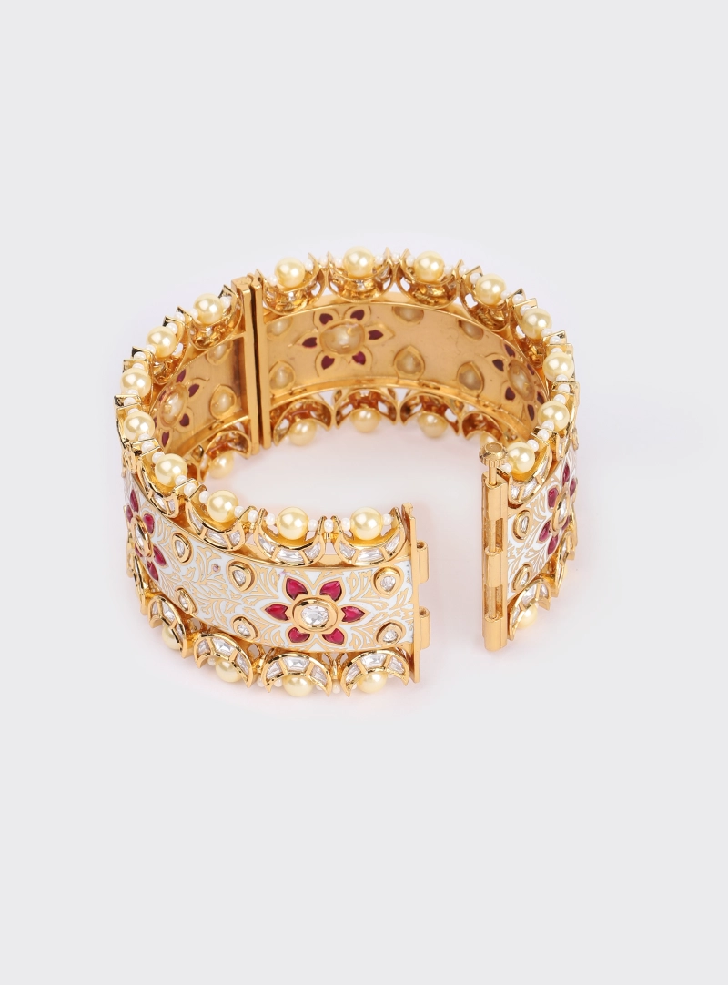 Chaandni Kundan Bracelet – ND Jewellery