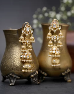 Jhumki drop earrings