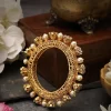Pearl & Polki Pacheli Bangle