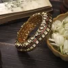 Polki Meenakari Bangles