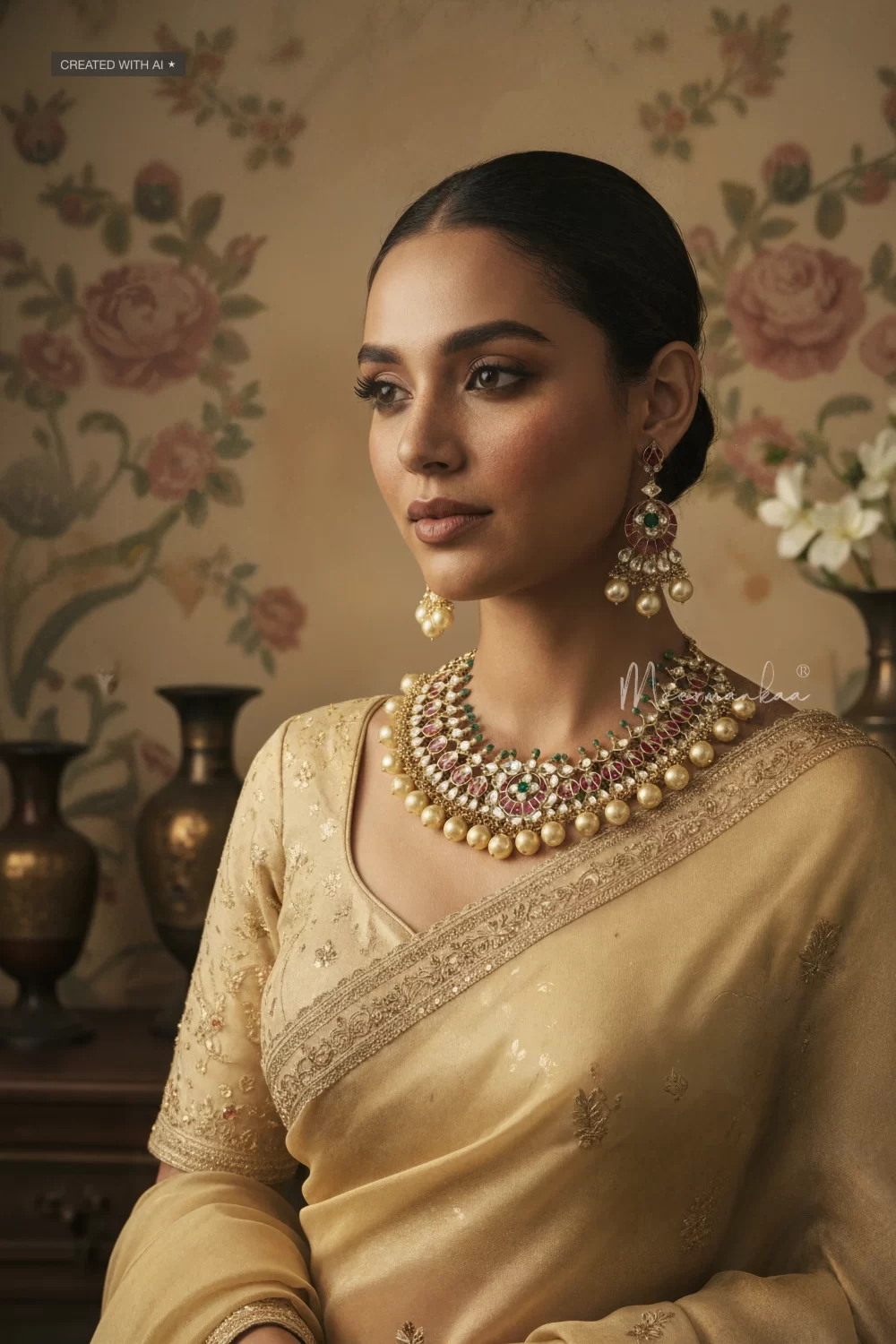 Rajathi Necklace Set
