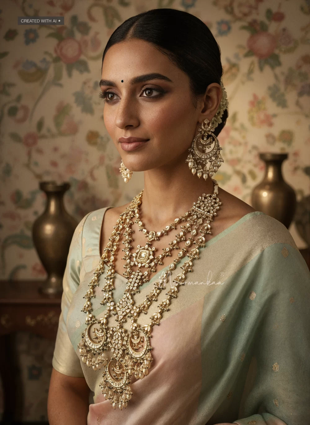 Chandbali Necklace set
