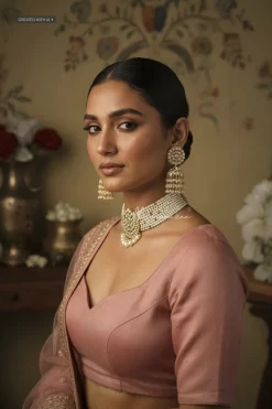 Chandbali Choker Set