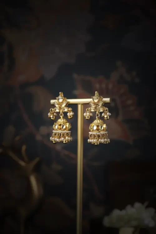 Gold Mini Jhumkis