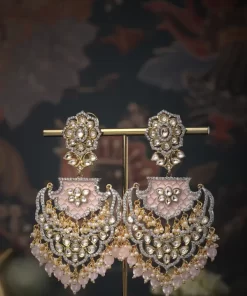 Floral Meenakari Earrings