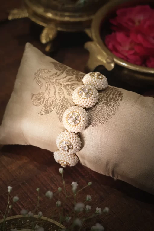 Pearl Ponchi Bracelet