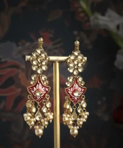 Maahi Meenakari Necklace Set