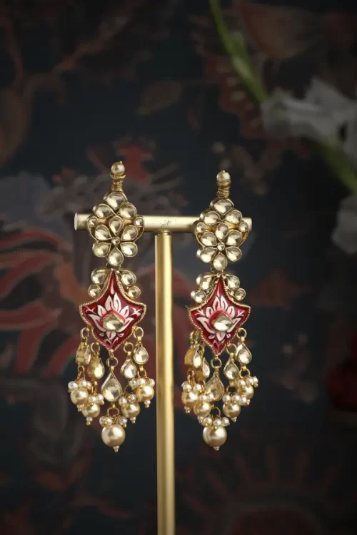 Maahi Meenakari Necklace Set