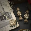 Floral Earrings and Mangtikka Set