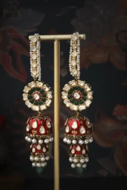 Rooh Meenakari Jhumki