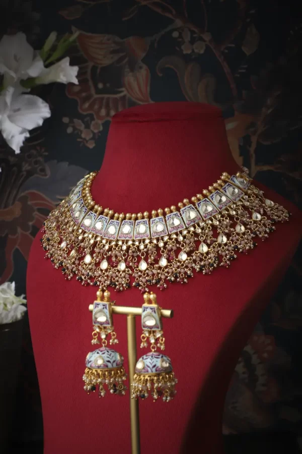 Azita Enamel Choker Necklace