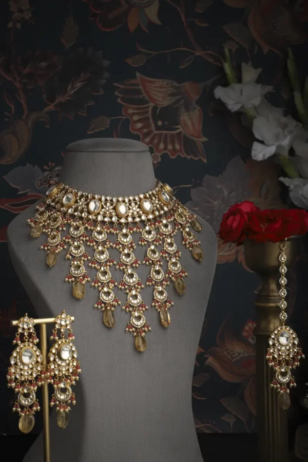 Golden Goddes Necklace Set