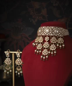 Rajwadi Aad Necklace Set