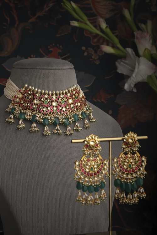 Janani Choker Necklace Set