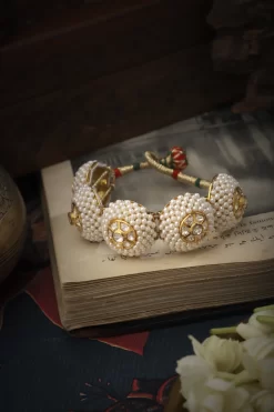 Pearl Ponchi Bracelet