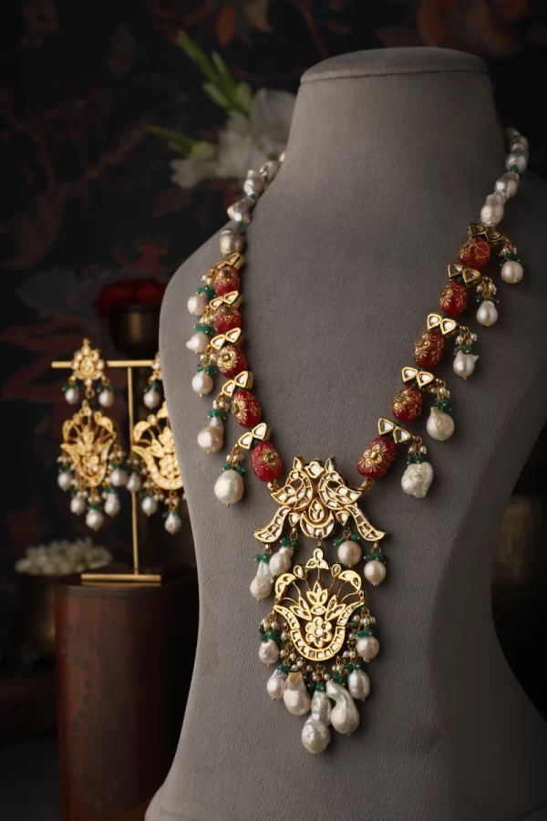 Vidisha Long Necklace Set