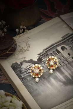 Rabia Navratna Earrings