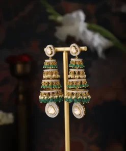 Nayana Tiered Earrings in 92.5