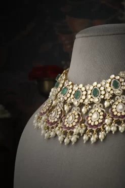 Vidya Bridal Necklace set with mangtikka