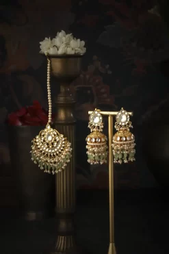 Geet Jhumka & Mangtikka set