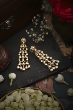 Kusum Tiered Earrings