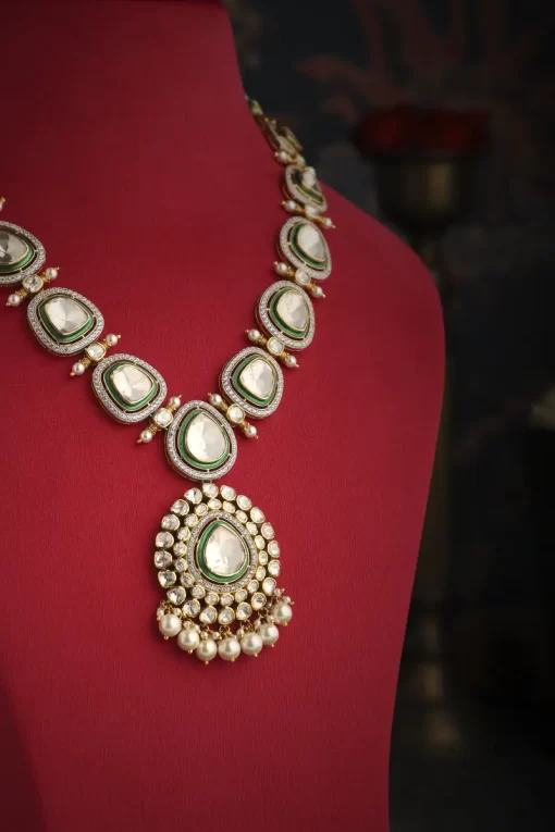 Shanaya Meenakari Uncut Necklace