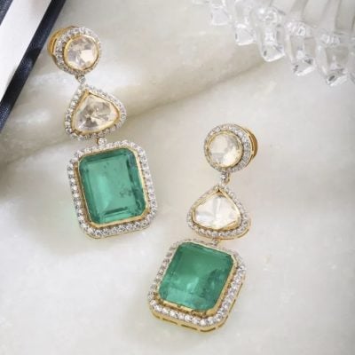 Angular Design Earrings