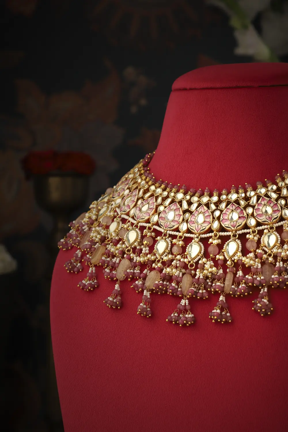 Harshini Enamel Set