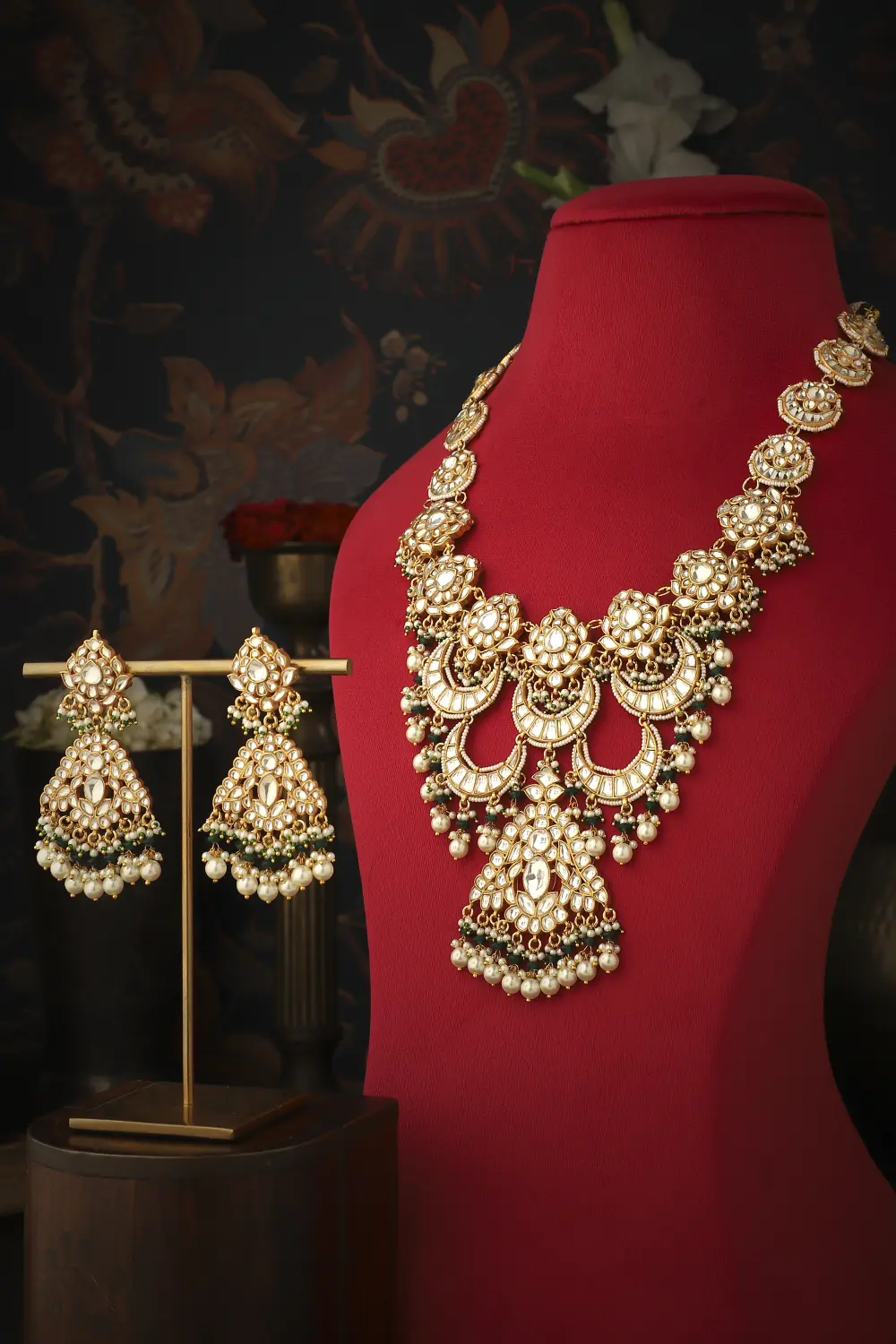 Idhaya Long Necklace Set