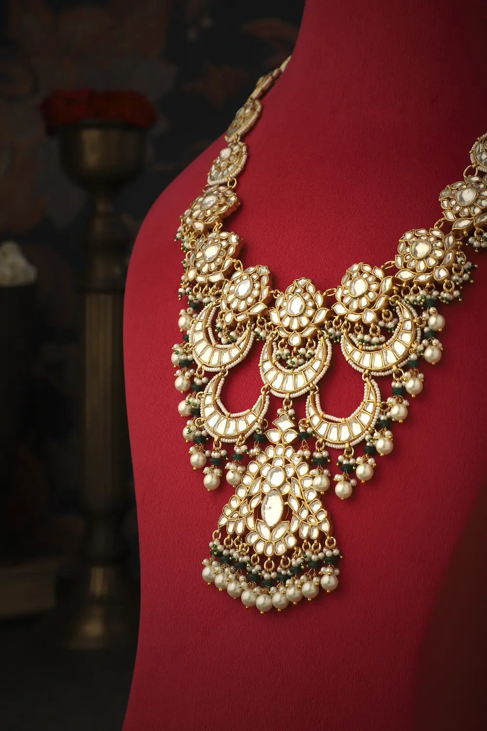 Idhaya Long Necklace Set