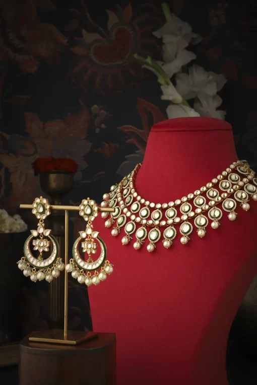 Gomathi Meena Necklace Set