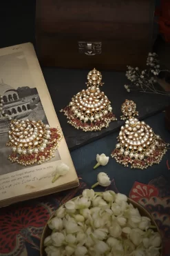 Thanya Earrings & Mangtikka Set