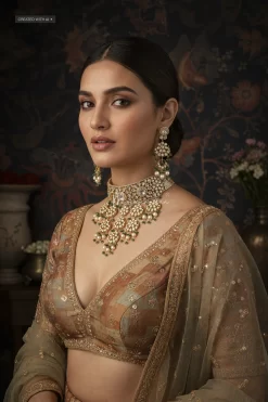 Rajwadi Aad Necklace Set