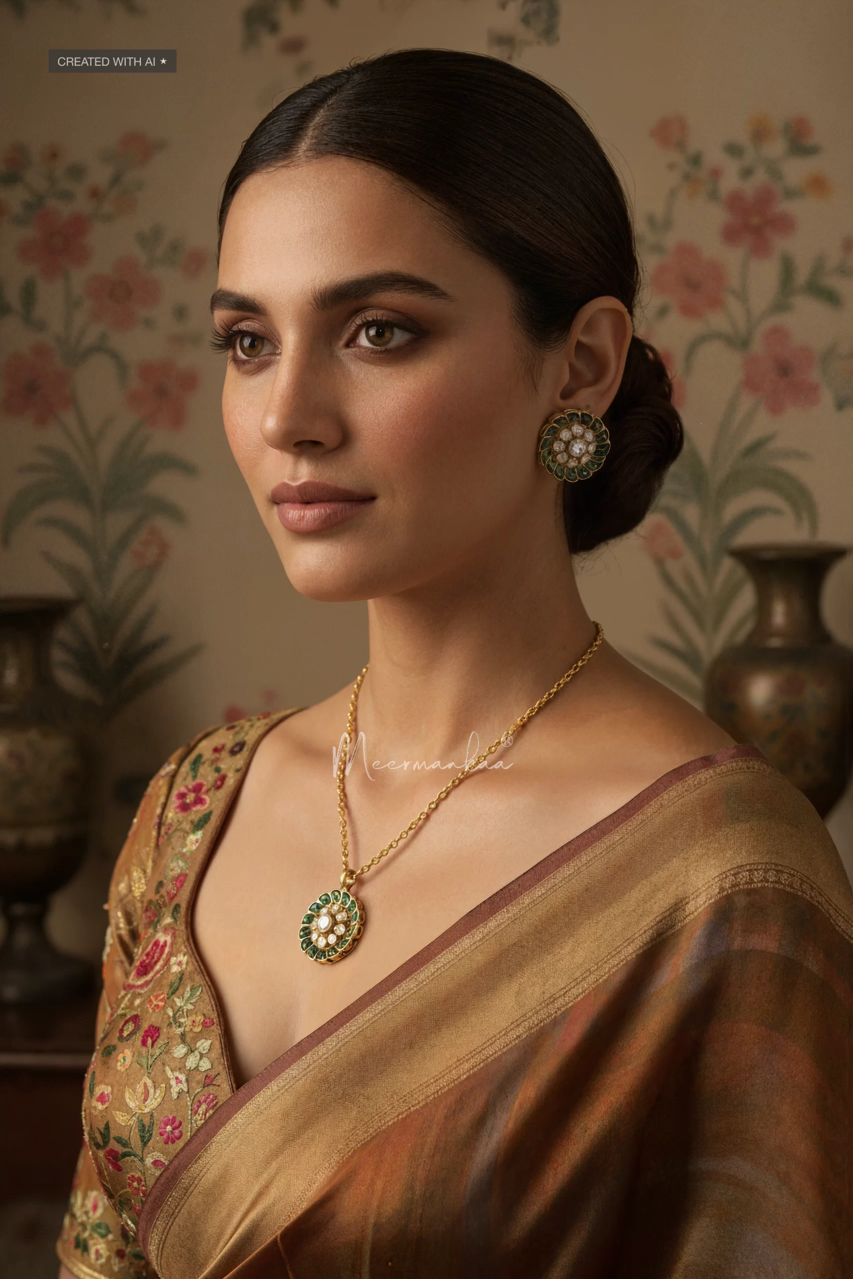 Zara Studs & Pendant Set