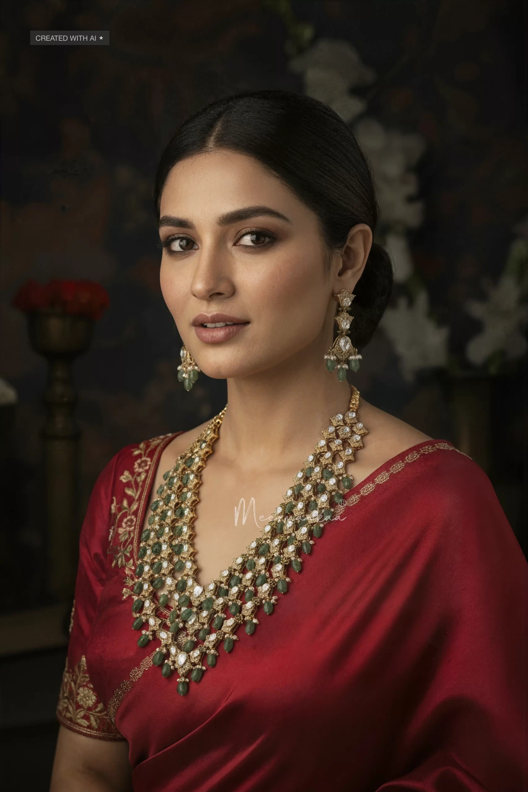 Paridhi Three-layered Set