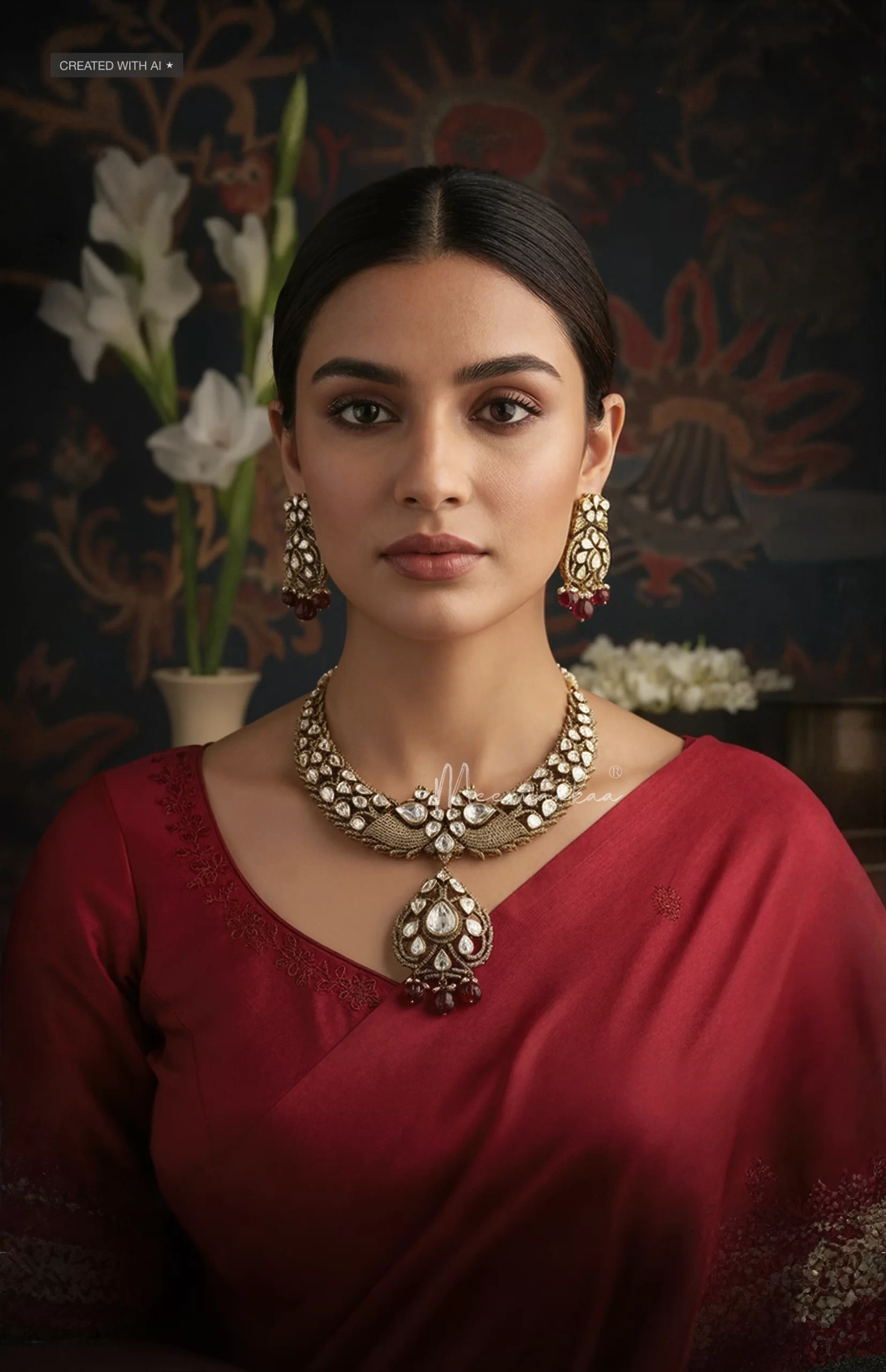 Nissa Kanthi Necklace Set