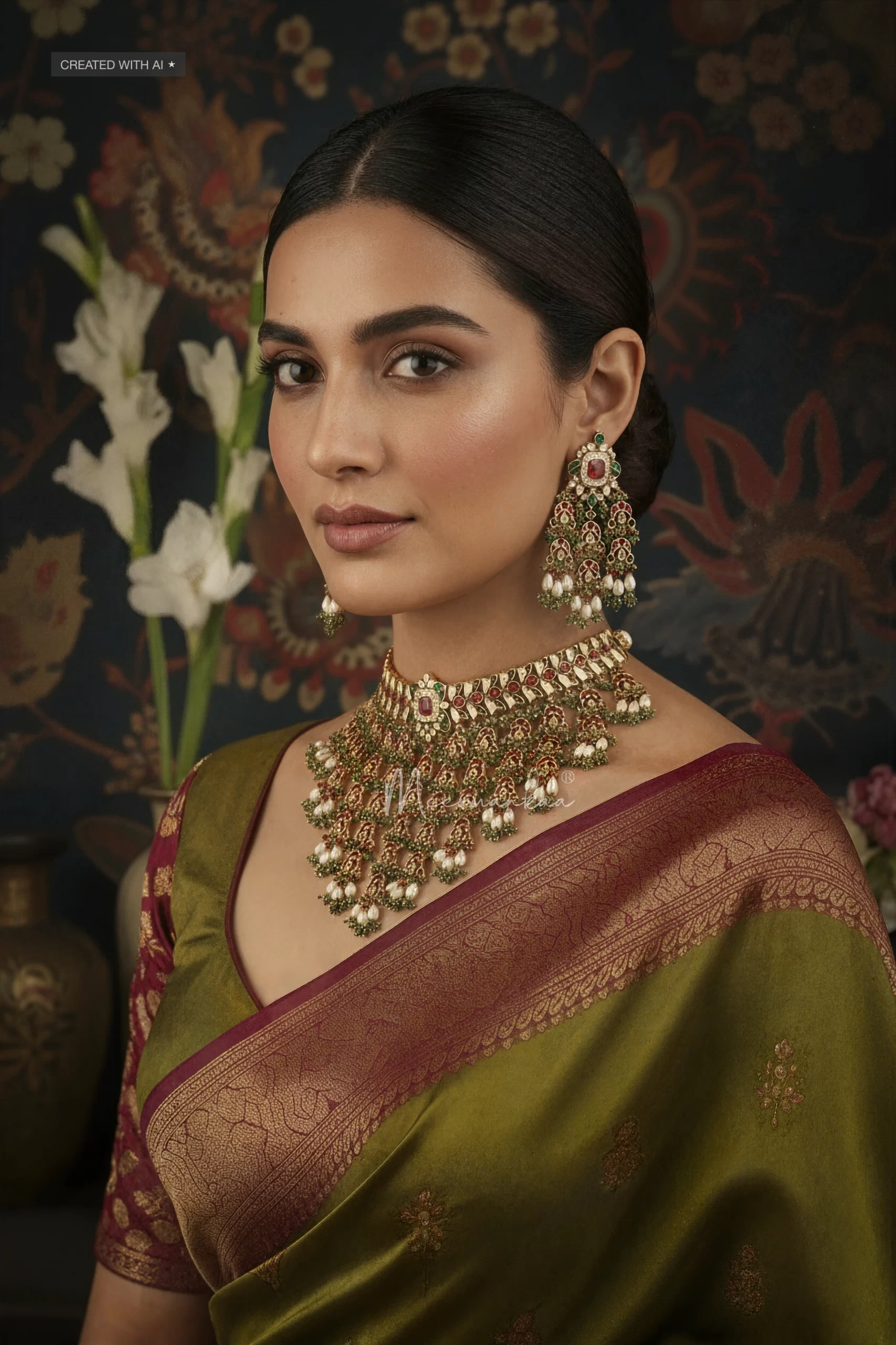 Ruveerika Choker Set